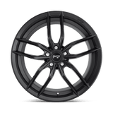 Niche Vosso 18x9.5 +35 Matte Black premium alloy wheel 5x114.3