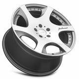 MRR VP3 19x9.5 Silver Machine Face premium Euro wheel