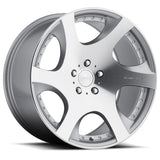 MRR VP3 Machined/Milled/Silver wheel