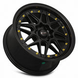 Vors VR7 All Black Gold Rivet