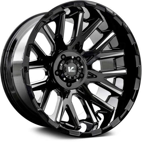 V-Rock Recoil Gloss Black with Milled Spokes
