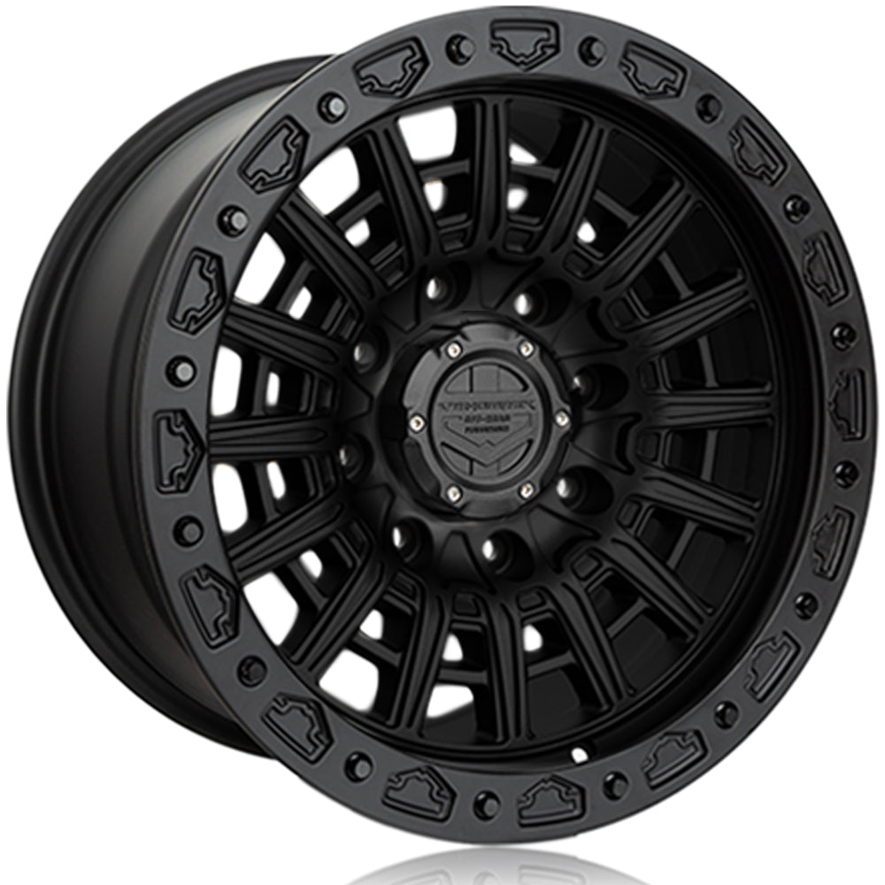 VenomRex VR801BL Coal Black with a Black Lip Wheel