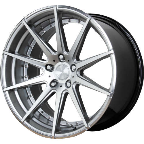 Verde Insignia Hypersilver with Dark Machined Spoke Faces and Undercut