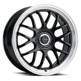 Vision Alpine Gloss Black with a Brushed Lip