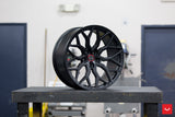 Vossen HF-2 20x9 +32 Satin Black premium aftermarket wheel