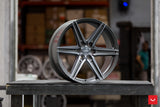 Vossen HF6-2 20x9.5 +15 Tinted Matte Gunmetal premium truck wheel