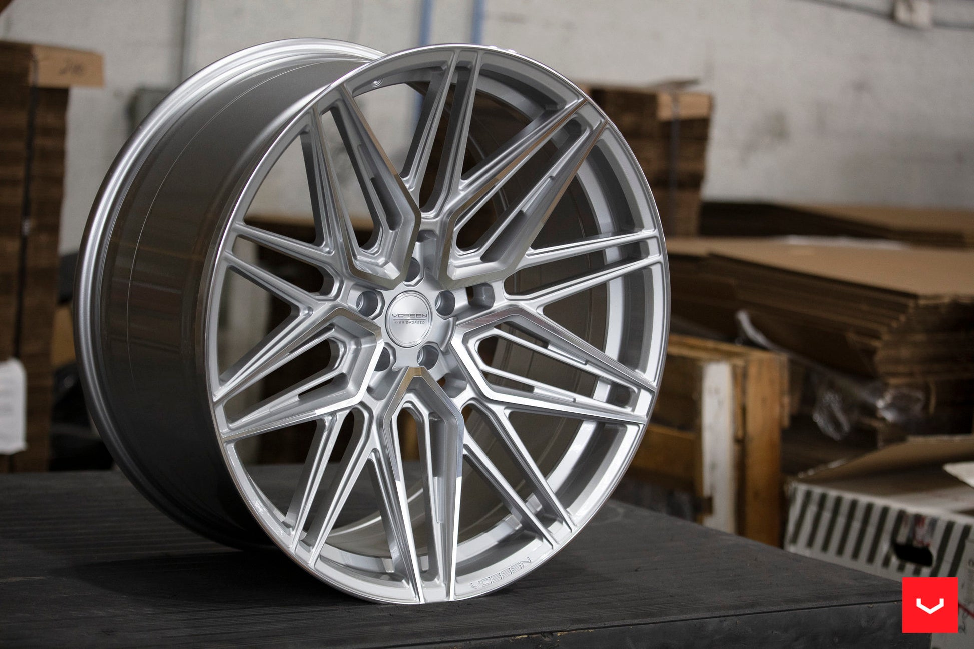 Vossen HF-7 Silver Polished