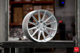 Vossen HF6-1 20x9.5 +15 Silver Polished premium truck wheel 6x135