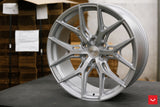 Vossen HF6-4 22x9.5 Satin Silver premium custom-drilled wheel