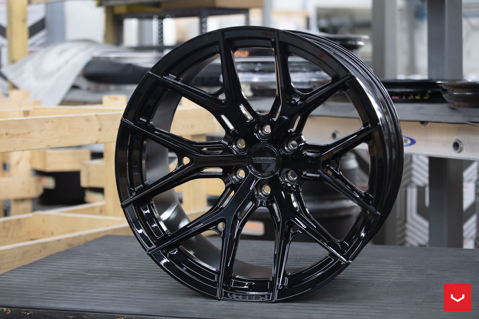 Vossen HF6-4 Gloss Black