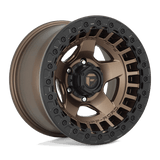 Fuel 1PC D119 WARP BEADLOCK 17x9 -15mm Matte Bronze
