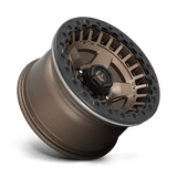 Fuel 1PC D119 WARP BEADLOCK 17x9 -15mm Matte Bronze
