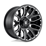 Fuel 1PC D607 WARRIOR Black wheel
