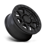 Black Rhino Powersports WEBB UTV BEADLOCK 14x7 +36mm Matte Black