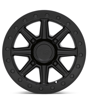 Black Rhino Powersports WEBB UTV BEADLOCK 14x7 +51 Matte Black