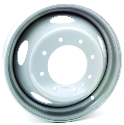 Ceco 19.5x6 +136 Grey 8x225mm commercial duty wheel