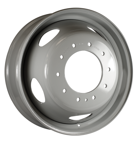 Ceco 19.5x6 +136 Grey 10x225 commercial truck wheel