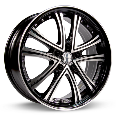 RTX ALLURE Black Machined wheel