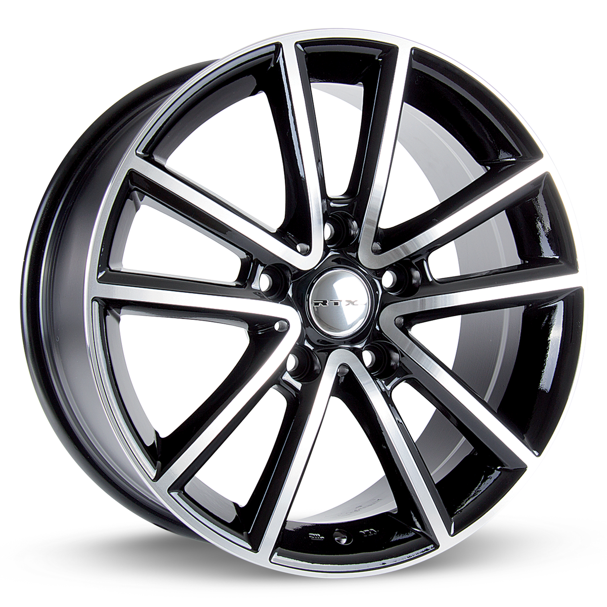 RTX OE Replica AUBURN Black Machined wheel