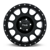 RTX BAJA Satin Black with Milled Rivets