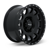 RTX BAJA Satin Black with Milled Rivets