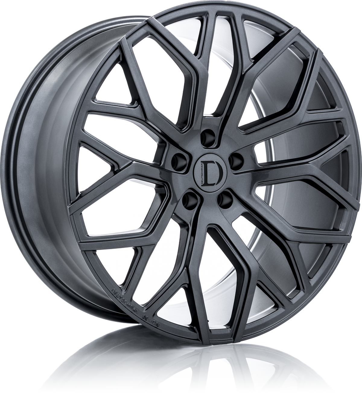 Deutschman Design D01 Gunmetal wheel