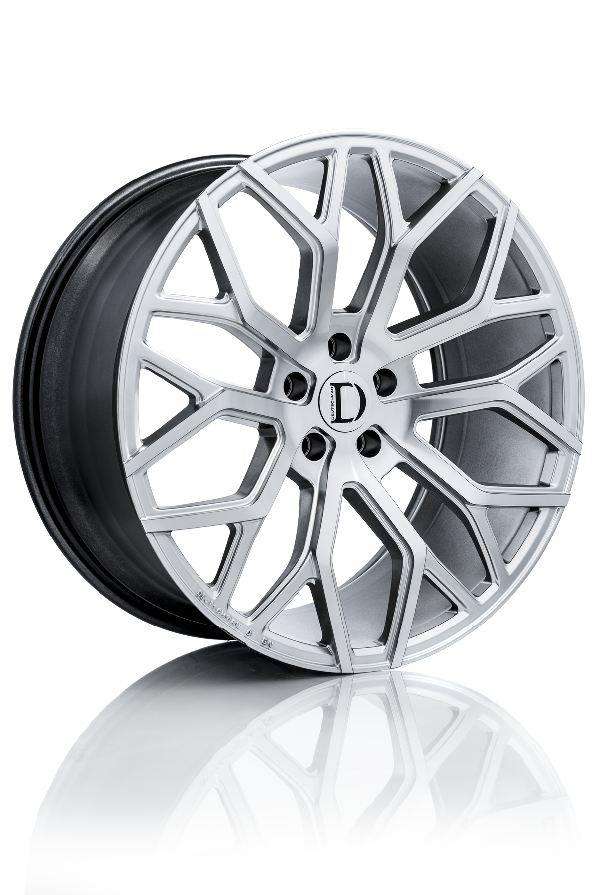Deutschman Design D01 Silver Machined wheel