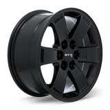 RTX OE Denver 17x8 +30 Satin Black 6x120 premium truck wheel