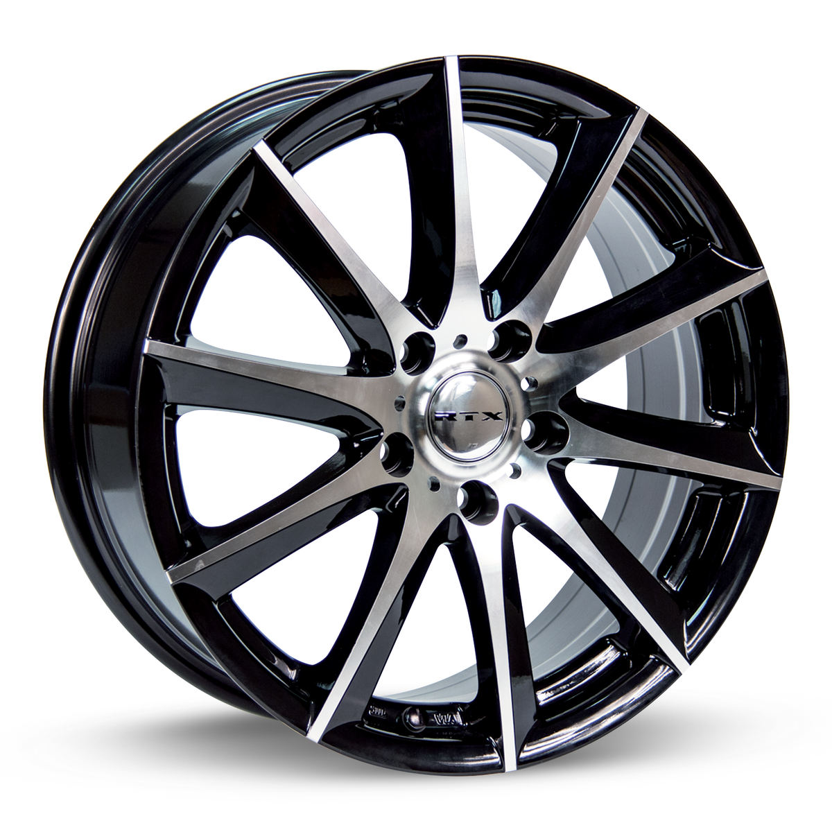 RTX DYNAMO Black Machined wheel