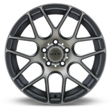 RTX Envy 18x8 Black Machined Tinted Bronze premium Euro wheel