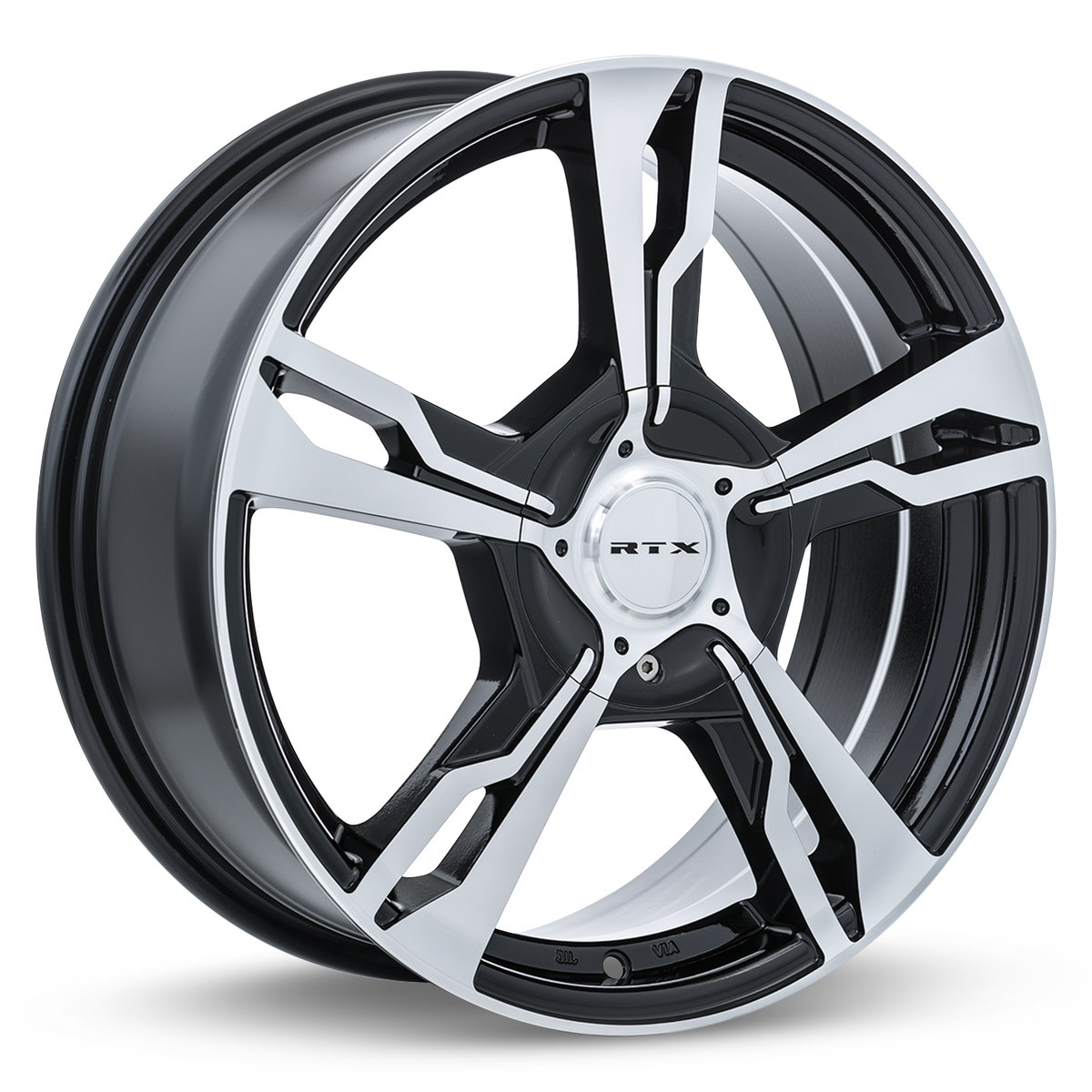 RTX FIGHTER Black Machined wheel