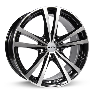 RTX FORCE Black Machined wheel