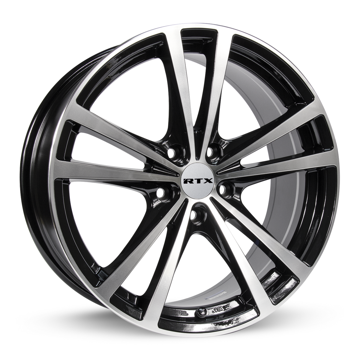 RTX FORCE Black Machined wheel