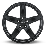 RTX Frost 18x8 +40 Satin Black premium wheel 5x115