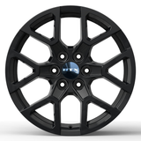 RTX OE GM-02 18x8 Gloss Black premium truck OE replica wheel