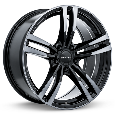 RTX OE Replica GRAZ Black Machined Grey wheel