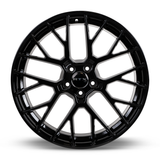 RTX OE Hausen 20x9 +25 Gloss Black 5x112 premium Euro wheel