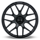 RTX OE Leonburg 20x8.5 +38 Gloss Black Machined Edge 5x112 premium Euro wheel