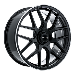 RTX LEONBURG Gloss Black with Machined Edge