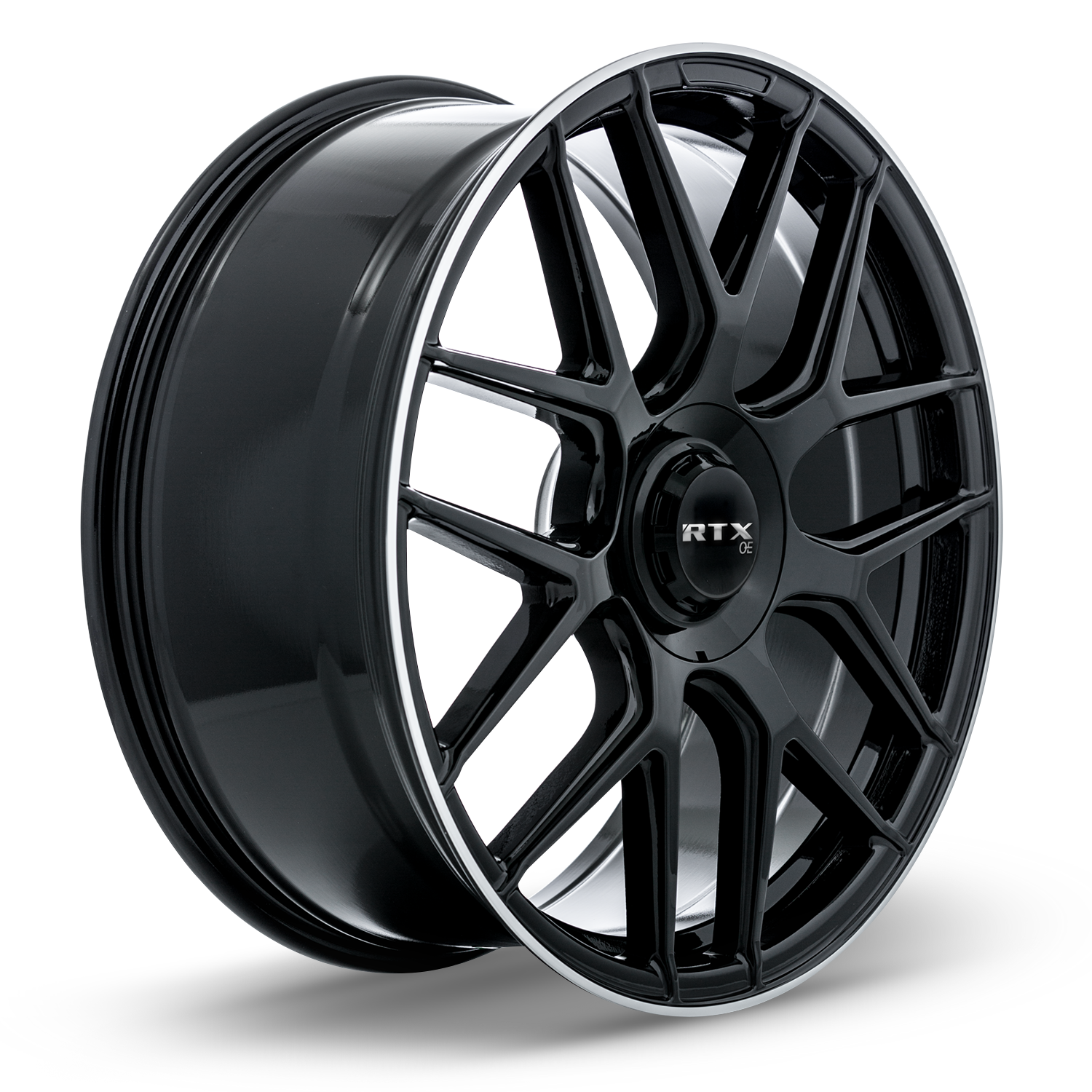 RTX LEONBURG Gloss Black with Machined Edge