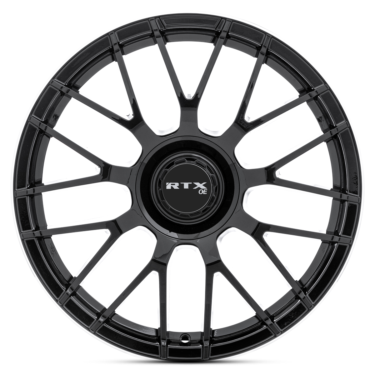 RTX MB-01 Gloss Black with Machined Lip