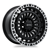 RTX Offroad MOAB Black Machined Lip wheel