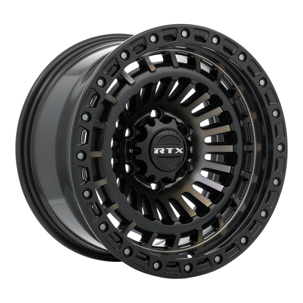 RTX MOAB Black Machined Bronz wheel