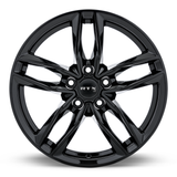 RTX OE Nuremberg 17x7.5 Gloss Black 5x112 premium Euro wheel