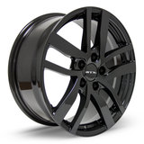 RTX OE Pilot 18x8 +45 Gloss Black OEM-replica premium Euro wheel for BMW