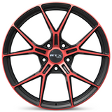 RTX RS01 Gloss Black Machined Red