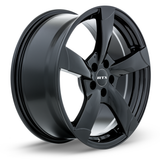 RTX OE RS II 18x8 +25 Gloss Black 5x112 OEM replica Euro wheel