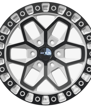 RTX ZION Gloss White with Black Spokes