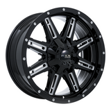 RTX Offroad RAVINE Black Milled wheel