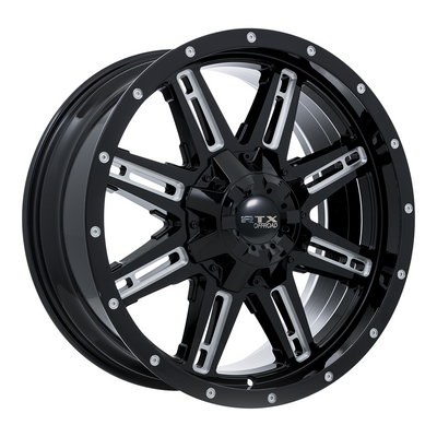 RTX Offroad RAVINE Black Milled wheel